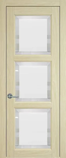 Межкомнатная дверь Milano, цвет - Дуб нордик, Со стеклом (ДО)