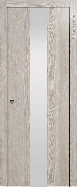 Межкомнатная дверь Tivoli Ж-1, цвет - Серый дуб, Со стеклом (ДО)