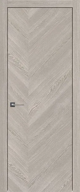 Межкомнатная дверь Tivoli Л-1, цвет - Серый дуб, Без стекла (ДГ)