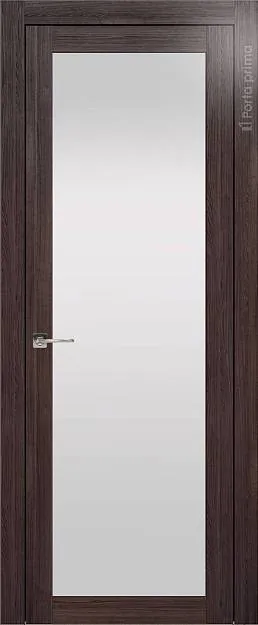 Межкомнатная дверь Tivoli З-3, цвет - Венге Нуар, Со стеклом (ДО)