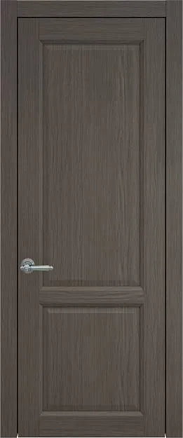 Межкомнатная дверь Dinastia, цвет - Дуб графит, Без стекла (ДГ)