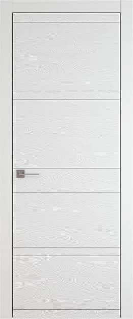 Межкомнатная дверь Tivoli Е-2, цвет - Белая эмаль по шпону (RAL 9003), Без стекла (ДГ)