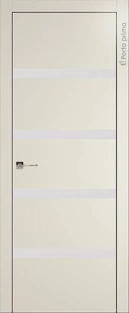 Межкомнатная дверь Tivoli Д-4, цвет - Магнолия ST, Без стекла (ДГ)