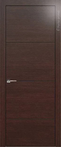 Межкомнатная дверь Tivoli Г-2, цвет - Венге, Без стекла (ДГ)
