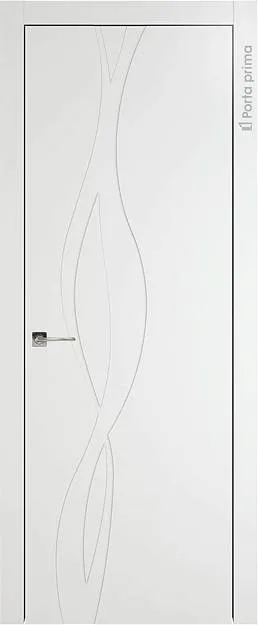 Межкомнатная дверь Tivoli Г-5, цвет - Белая эмаль (RAL 9003), Без стекла (ДГ)
