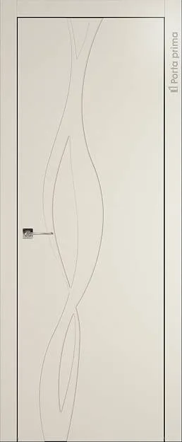 Межкомнатная дверь Tivoli Г-5, цвет - Жемчужная эмаль (RAL 1013), Без стекла (ДГ)
