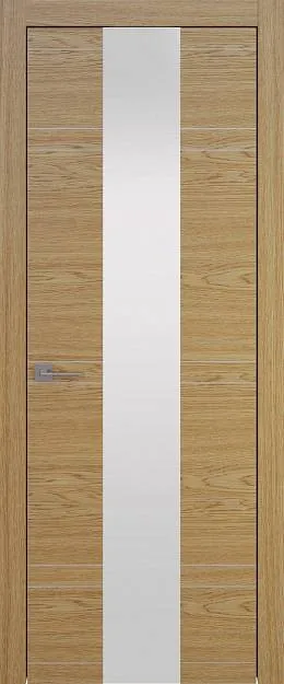 Межкомнатная дверь Tivoli Ж-4, цвет - Дуб карамель, Со стеклом (ДО)
