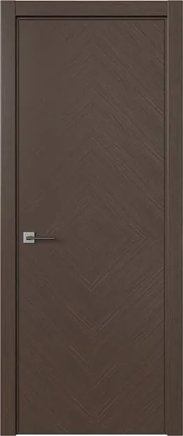 Межкомнатная дверь Tivoli К-1, цвет - Дуб графит, Без стекла (ДГ)