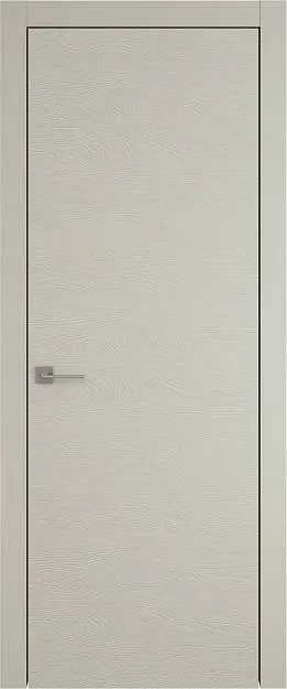 Межкомнатная дверь Tivoli А-5, цвет - Серо-оливковая эмаль по шпону (RAL 7032), Без стекла (ДГ)