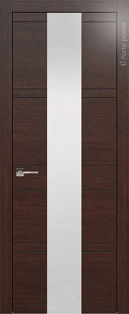 Межкомнатная дверь Tivoli Ж-2, цвет - Венге, Со стеклом (ДО)