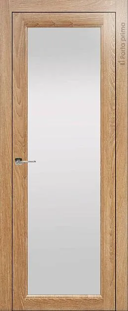 Межкомнатная дверь Sorrento-R В4, цвет - Дуб капучино, Со стеклом (ДО)