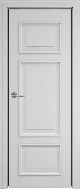 Межкомнатная дверь Siena LUX, цвет - Серая эмаль (RAL 7047), Без стекла (ДГ)