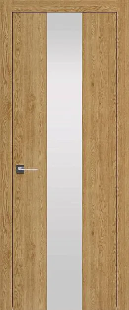 Межкомнатная дверь Tivoli Ж-1, цвет - Дуб натуральный, Со стеклом (ДО)