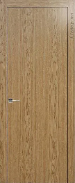 Межкомнатная дверь Tivoli А-1, цвет - Дуб карамель, Без стекла (ДГ)