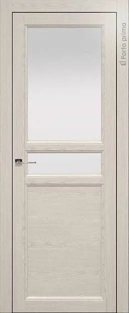 Межкомнатная дверь Sorrento-R Д2, цвет - Дуб шампань, Со стеклом (ДО)