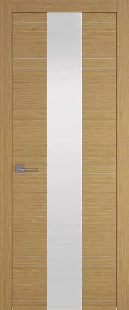 Межкомнатная дверь Tivoli Ж-4, цвет - Миланский орех, Со стеклом (ДО)