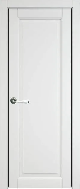 Межкомнатная дверь Domenica, цвет - Белый ST, Без стекла (ДГ)