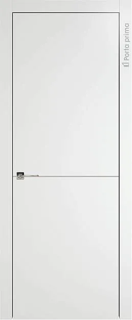 Межкомнатная дверь Tivoli Б-2, цвет - Белая эмаль (RAL 9003), Без стекла (ДГ)