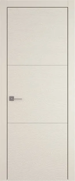 Межкомнатная дверь Tivoli В-3, цвет - Жемчужная эмаль по шпону (RAL 1013), Без стекла (ДГ)