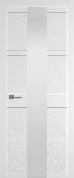 Межкомнатная дверь Tivoli Ж-2, цвет - Белая эмаль-эмаль по шпону (RAL 9003), Со стеклом (ДО)