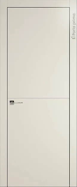 Межкомнатная дверь Tivoli Б-3, цвет - Жемчужная эмаль (RAL 1013), Без стекла (ДГ)