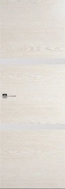 Межкомнатная дверь Tivoli В-4 Невидимка, цвет - Белый ясень (nano-flex), Без стекла (ДГ)