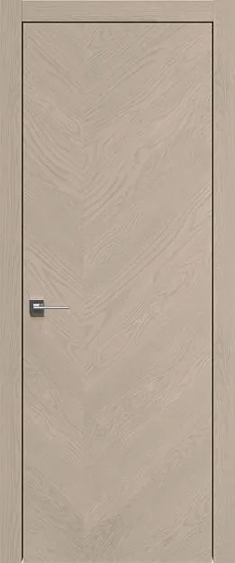 Межкомнатная дверь Tivoli Л-1, цвет - Дуб муар, Без стекла (ДГ)