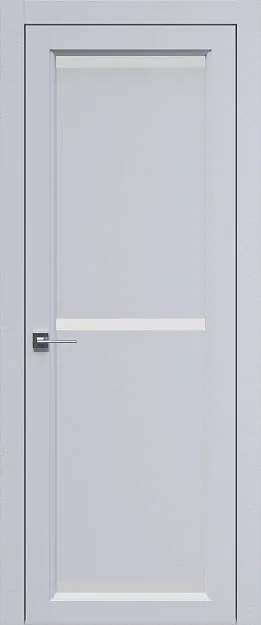 Межкомнатная дверь Sorrento-R Е3, цвет - Белый ST, Без стекла (ДГ)