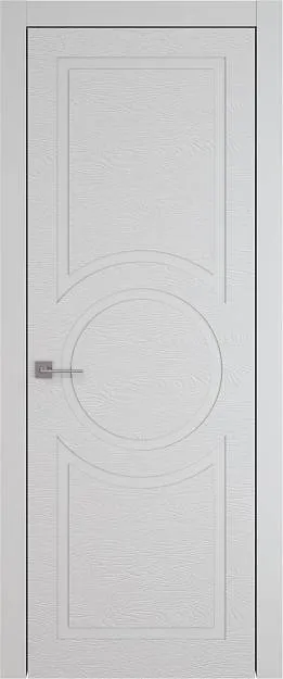 Межкомнатная дверь Tivoli М-5, цвет - Серая эмаль по шпону (RAL 7047), Без стекла (ДГ)