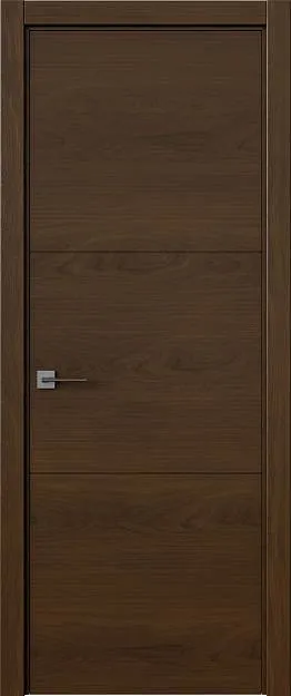 Межкомнатная дверь Tivoli В-2, цвет - Итальянский орех, Без стекла (ДГ)