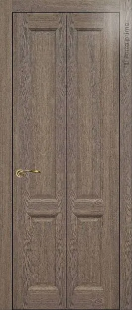 Межкомнатная дверь Porta Classic Dinastia, цвет - Дуб антик, Без стекла (ДГ)