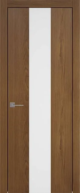 Межкомнатная дверь Tivoli Ж-1, цвет - Итальянский орех, Со стеклом (ДО)