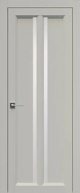 Межкомнатная дверь Sorrento-R Е4, цвет - Магнолия ST, Без стекла (ДГ)