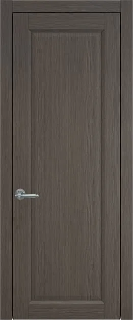 Межкомнатная дверь Domenica, цвет - Дуб графит, Без стекла (ДГ)