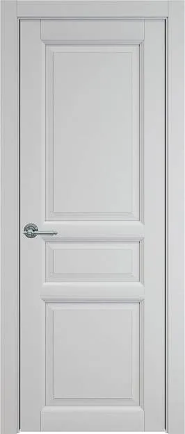 Межкомнатная дверь Imperia-R, цвет - Серая эмаль (RAL 7047), Без стекла (ДГ)