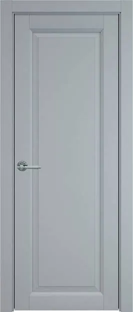 Межкомнатная дверь Domenica, цвет - Серебристо-серая эмаль (RAL 7045), Без стекла (ДГ)