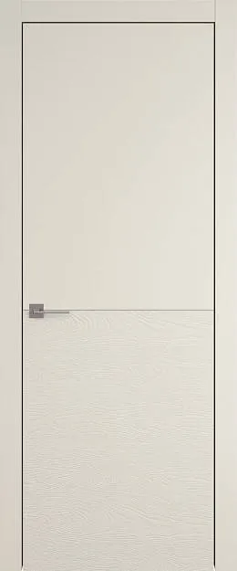 Межкомнатная дверь Tivoli Б-2, цвет - Жемчужная эмаль-эмаль по шпону (RAL 1013), Без стекла (ДГ)