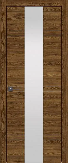 Межкомнатная дверь Tivoli Ж-4, цвет - Дуб коньяк, Со стеклом (ДО)