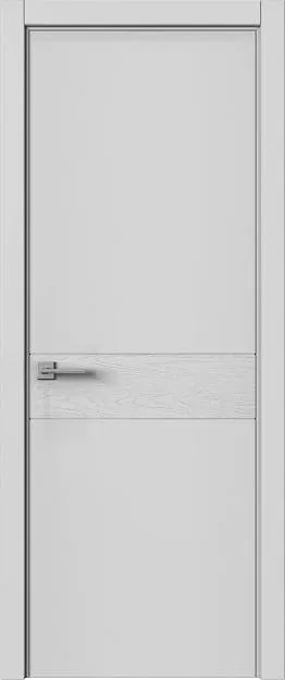 Межкомнатная дверь Tivoli И-2, цвет - Серая эмаль-эмаль по шпону (RAL 7047), Без стекла (ДГ)