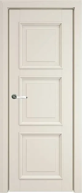 Межкомнатная дверь Milano LUX, цвет - Жемчужная эмаль (RAL 1013), Без стекла (ДГ)