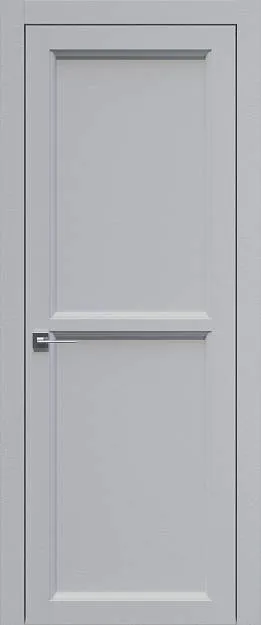 Межкомнатная дверь Sorrento-R А1, цвет - Лайт-грей ST, Без стекла (ДГ)