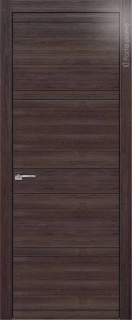 Межкомнатная дверь Tivoli Е-2, цвет - Венге Нуар, Без стекла (ДГ)