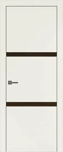 Межкомнатная дверь Tivoli В-4, цвет - Жемчужная эмаль (RAL 1013), Без стекла (ДГ)