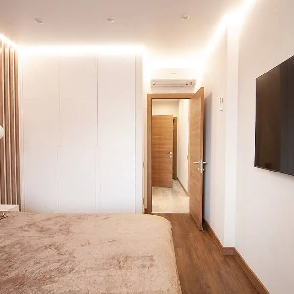 Интерьер квартиры в современном стиле минимализм с элементами эко-дизайна - фото 9