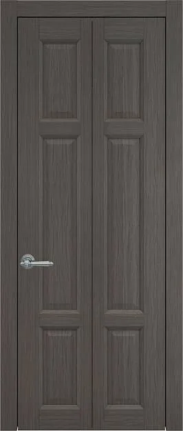 Межкомнатная дверь Porta Classic Siena, цвет - Дуб графит, Без стекла (ДГ)