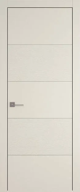 Межкомнатная дверь Tivoli Д-2, цвет - Жемчужная эмаль-эмаль по шпону (RAL 1013), Без стекла (ДГ)