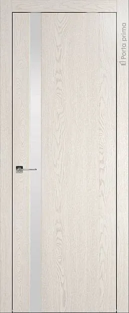 Межкомнатная дверь Torino, цвет - Белый ясень (nano-flex), Без стекла (ДГ)