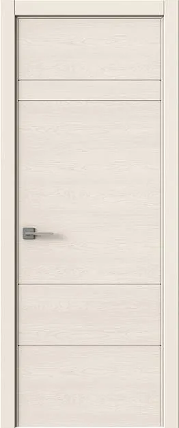 Межкомнатная дверь Tivoli К-2, цвет - Бежевая эмаль по шпону (RAL 9010), Без стекла (ДГ)