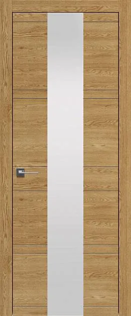 Межкомнатная дверь Tivoli Ж-2, цвет - Дуб натуральный, Со стеклом (ДО)