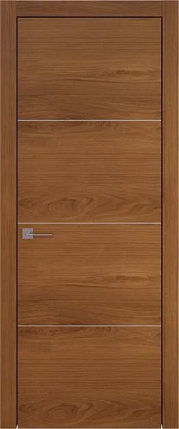 Межкомнатная дверь Tivoli Г-3, цвет - Итальянский орех, Без стекла (ДГ)